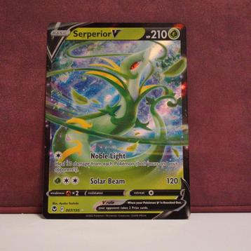 Serperior V 007-195 Silver Tempest Pokémon Kaart beschikbaar voor biedingen
