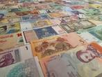 Verzameling 100 wereldbiljetten, allemaal verschillend - UNC, Postzegels en Munten, Munten en Bankbiljetten | Verzamelingen, Ophalen of Verzenden