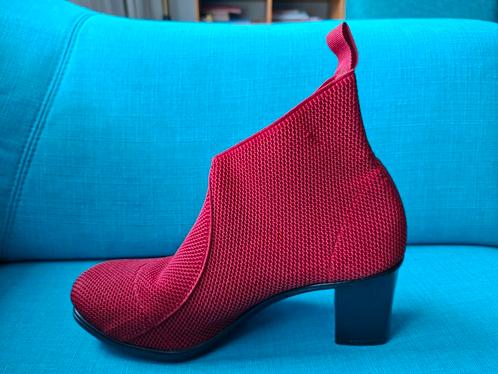 San Miguel Shoes - Botín Mónaco rood, Kleding | Dames, Schoenen, Zo goed als nieuw, Rood, Ophalen