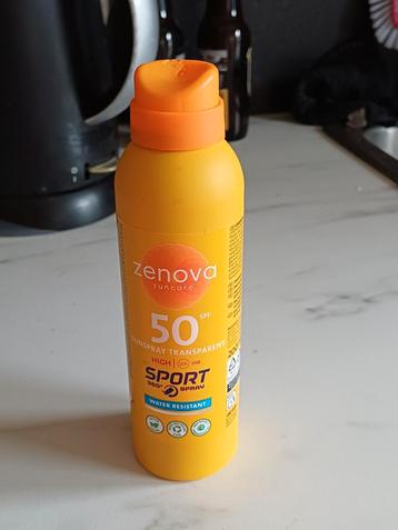 Sport Zonnespray  factor 50 NIEUW  beschikbaar voor biedingen