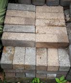 66 beton klinkers dikformaat, Tuin en Terras, Tegels en Klinkers, Ophalen, Gebruikt, Klinkers, Minder dan 5 m²