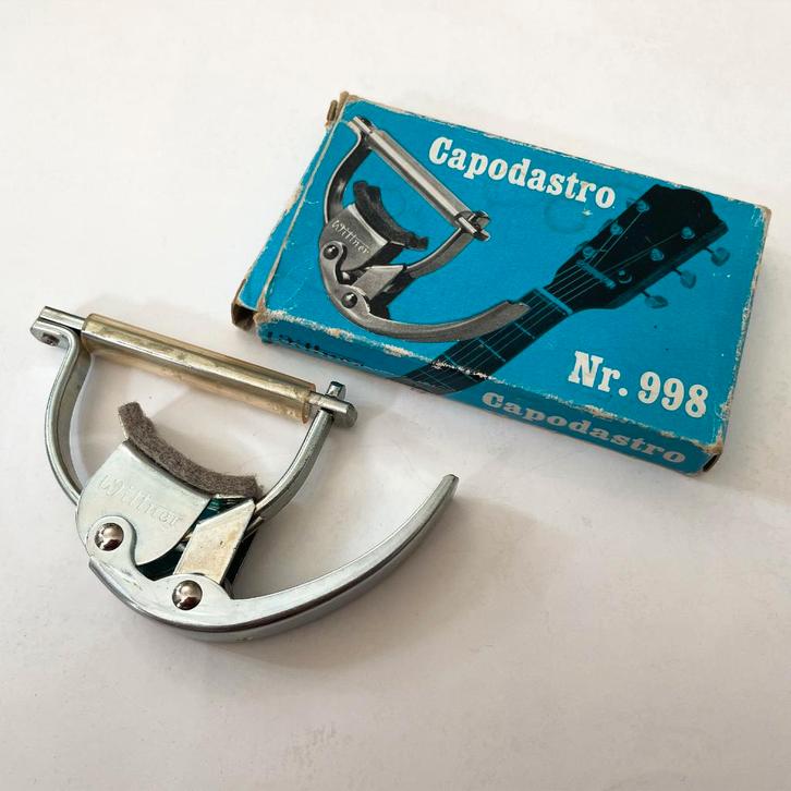 Vintage Wittner Capo, Capodastro gitaar, West-Germany, Muziek en Instrumenten, Instrumenten | Toebehoren, Gebruikt, Akoestische gitaar