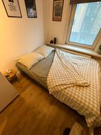 Ikea bed NORDLI zwart met opberglades, Huis en Inrichting, 90 cm, Eenpersoons, Zwart, Ophalen of Verzenden