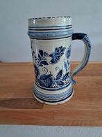 Delfts blauwe bierpullen 13 en 17 cm hoog, Antiek en Kunst, Ophalen of Verzenden
