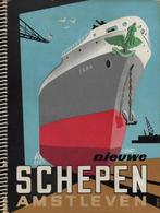 BOEK NIEUWE SCHEPEN AMSTLEVEN 1954, Verzamelen, Ophalen of Verzenden, Zo goed als nieuw, Motorboot, Boek of Tijdschrift