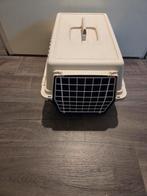 Kunstof transport box met ijzeren deur, Ophalen, Zo goed als nieuw