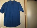 Blauw herenhemd, M, The Golf Club, korte mouwen, Ophalen of Verzenden, Zo goed als nieuw, Blauw, Halswijdte 39/40 (M)