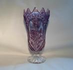 Vaas Kristal Vlinders Bloemen, Ophalen of Verzenden