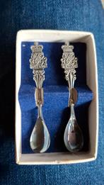 Zilveren Zoutlepeltjes Niekerk, jaren '50, Ophalen of Verzenden