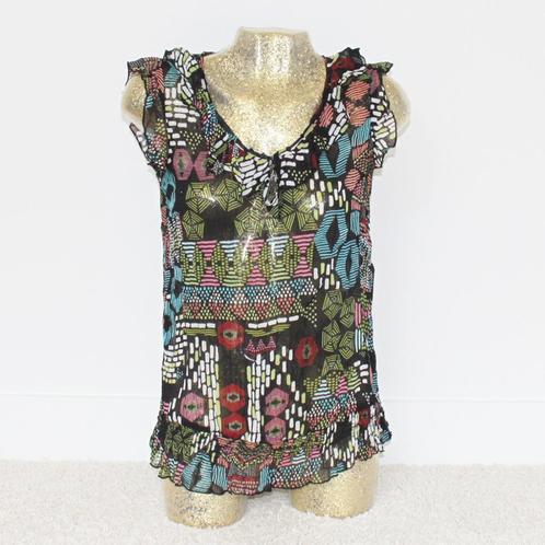 Miss Etam Topje7 (Maat 36) € 15,-, Kleding | Dames, Tops, Zo goed als nieuw, Maat 36 (S), Overige kleuren, Zonder mouw, Ophalen of Verzenden