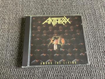 Anthrax-Among The Living cd (Jap/very rare!) beschikbaar voor biedingen