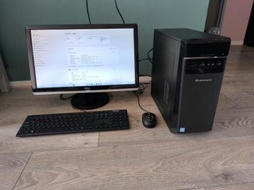 Computer Lenovo Inclusief Monitor, toetsenbord en muis  beschikbaar voor biedingen