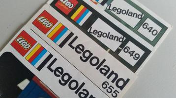 GEZOCHT: Lego Bouwboekjes.  beschikbaar voor biedingen