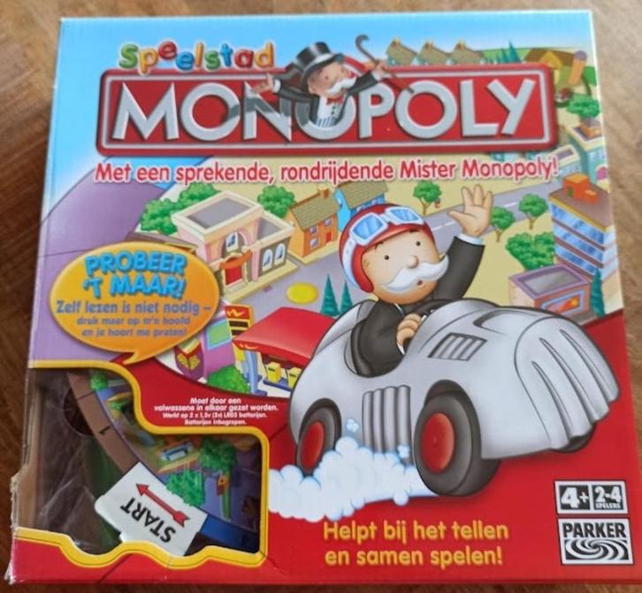 Jeugdeditie Monopoly, Hobby en Vrije tijd, Gezelschapsspellen | Bordspellen, Gebruikt, Een of twee spelers, Drie of vier spelers
