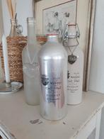 Set Decoratieve Flessen Jeanne d'Arc Living, Huis en Inrichting, Woonaccessoires | Vazen, Wit, Ophalen of Verzenden, Minder dan 50 cm