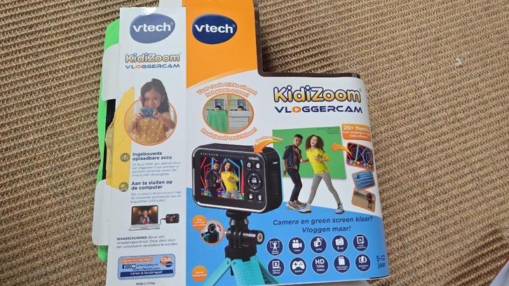 VTech Kidizoom vloggercamera, Kinderen en Baby's, Speelgoed | Vtech, Gebruikt, 6 jaar of ouder, Ophalen of Verzenden