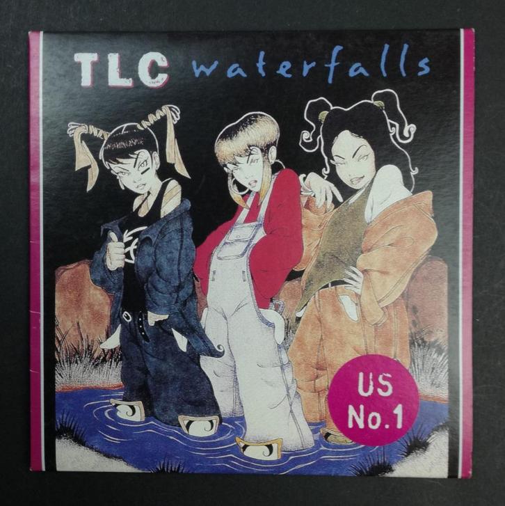 TLC - waterfalls // CD-Single 1995 Laface Virgin US / UK, Cd's en Dvd's, Cd Singles, Gebruikt, R&B en Soul, 1 single, Verzenden