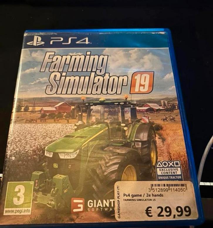 Tekoop farming simulator 19, Spelcomputers en Games, Games | Pc, Gebruikt, Ophalen of Verzenden