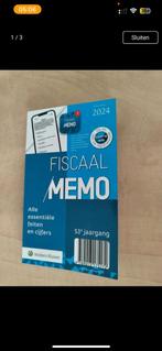 Fiscaal Memo 2024 Januari, Nieuw, Ophalen of Verzenden