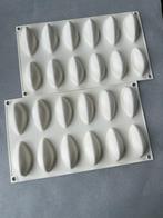 2x Silikomart Siliconen Vormen - Druppelvorm, Huis en Inrichting, Ophalen of Verzenden, Zo goed als nieuw