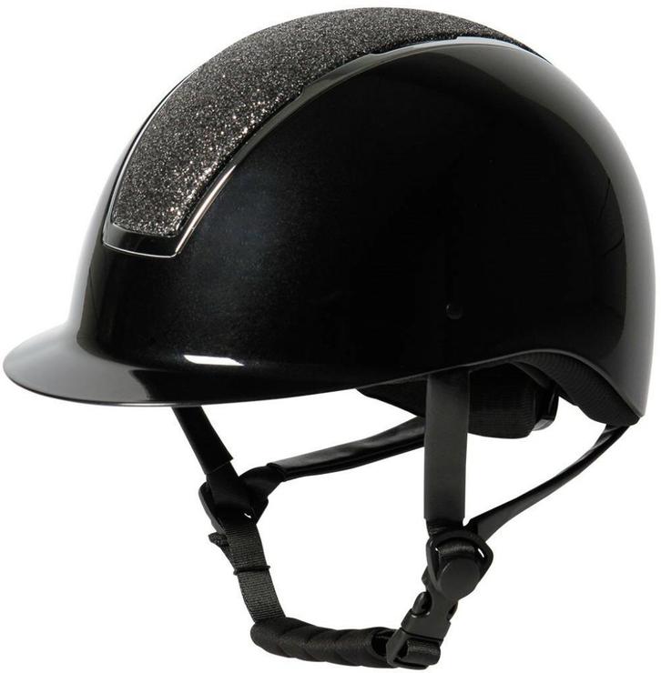 Regal Sparkle Cap zwart mt 52-54, Dieren en Toebehoren, Paardrijkleding, Nieuw, Dames, Cap, Overige soorten, Verzenden