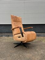 Cognac bruine elektrische relax fauteuil / relax stoel L, Ophalen, Nvt, Nvt, Nvt