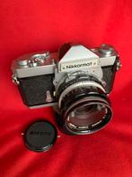 Nikkormat met Nikkor-H 50mm f/2 + UV Filter, Ophalen of Verzenden, Zo goed als nieuw, Spiegelreflex, Nikon