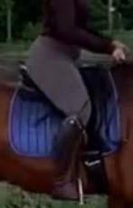 Grijze rijlegging maat S, Dieren en Toebehoren, Paardrijkleding, Dressuur, Zo goed als nieuw, Dames, Onderkleding