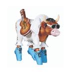 Nieuw Cow Parade koe Rock 'n Roll medium gratis verzending., Ophalen of Verzenden