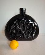 vintage  Serge Mansau design sier vaas fles, Huis en Inrichting, Woonaccessoires | Vazen, Zwart, Ophalen of Verzenden, Minder dan 50 cm