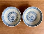 2 Jingdezhen chinees Porcelein lepel schaaltjes rijstkorrel, Antiek en Kunst, Ophalen of Verzenden