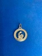 14 Karaat Gouden Hanger Sterrenbeeld Maagd (Virgo), Ophalen of Verzenden, Zo goed als nieuw, Kruis of Symbool, Goud