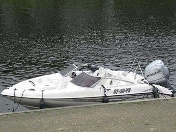 Fibrafort Style 160 | Speedboot | 80 PK Honda | + Trailer beschikbaar voor biedingen