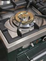 🔥Luxe Fornuis Boretti 70cm groen + rvs 4 pits 1 oven, Witgoed en Apparatuur, Fornuizen, Niet ingevuld, 60 cm of meer, Niet ingevuld