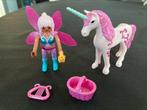 Playmobil mooie fee met eenhoorn, Ophalen of Verzenden, Zo goed als nieuw