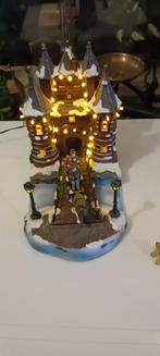 Kerstdecoratie Kasteel met Lichtjes Amsterdamse poort haarle, Ophalen of Verzenden, Zo goed als nieuw