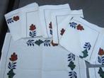 Boerenbont servettten vintage, Huis en Inrichting, Keuken | Servies, Overige materialen, Overige typen, Ophalen of Verzenden, Zo goed als nieuw