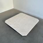 Marmer/Travertin Tafelblad - Jaren '70 vintage design, Ophalen, Overige materialen, Gebruikt, Midcentury modern italian italiaans design 70s 80s