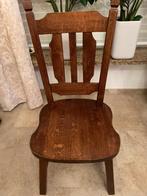 Massief Eiken Stoel Jaren 70/80 Nieuw, Ophalen of Verzenden, Huis en Inrichting