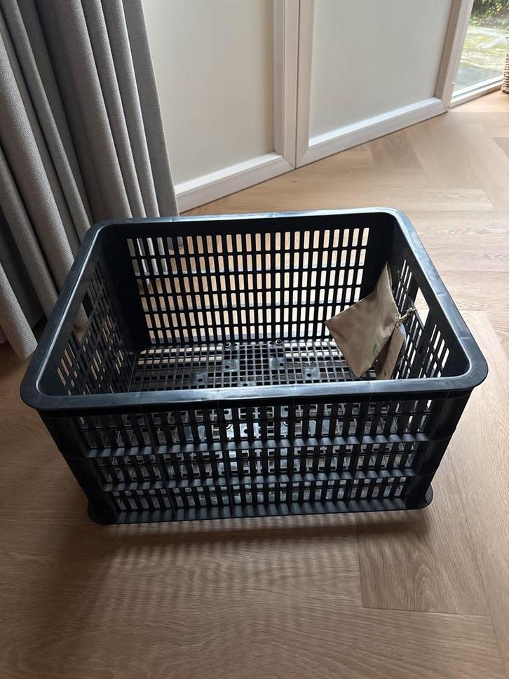 Basil Fietskrat Mik L - 40 liter, Fietsen en Brommers, Fietsaccessoires | Fietsmanden, Nieuw, Ophalen