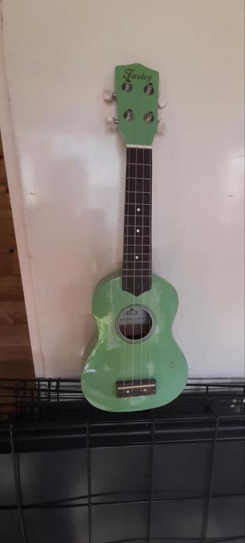 Groene Fazley Ukelele beschikbaar voor biedingen