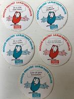 Setje 5 stickers Croky Chips (Papegaai), Verzenden, Zo goed als nieuw, Merk