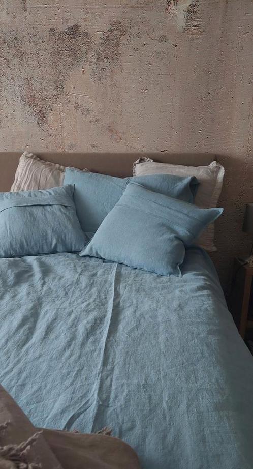 Nieuw STONEWASHED LINNEN DekbedovertrekSTOER SOBER LANDELIJK, Huis en Inrichting, Slaapkamer | Beddengoed, Zo goed als nieuw, Dekbedovertrek
