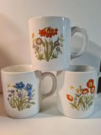 WILDFLOWERS- 3X mok, Keramiek, Ophalen of Verzenden, Zo goed als nieuw, Overige stijlen