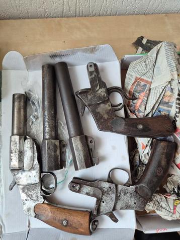 3x Model 1894 Leuchtpistole Hebel (Niet Functioneel) beschikbaar voor biedingen