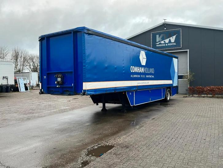 General Trailer gestuurde enkelasser, Auto's, Vrachtwagens, Bedrijf, Te koop, Aanhangers en Opleggers, Overige brandstoffen, BTW verrekenbaar