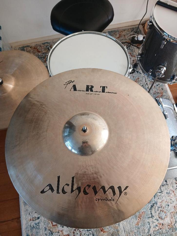 Istanbul  Alchemy Agop  ART ridebekken (drumstel), Muziek en Instrumenten, Instrumenten | Toebehoren, Zo goed als nieuw, Drums of Percussie