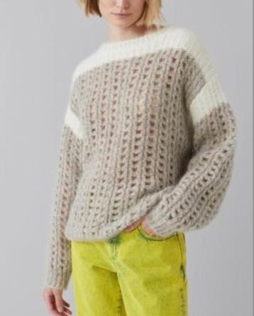 SALE CLOSED prachtige trui mt S(M) alpaca/mohairmix ZGAN beschikbaar voor biedingen