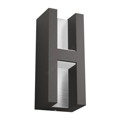 Philips Wandlamp Shadow Antraciet 1735193P0(NIEUW), Tuin en Terras, Buitenverlichting, Nieuw, Wandlamp, Aluminium, Minder dan 50 watt