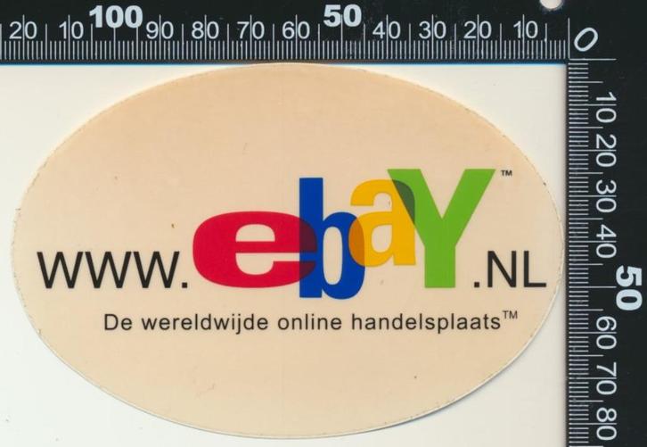 Sticker: eBay, Verzamelen, Stickers, Zo goed als nieuw, Bedrijf of Vereniging, Ophalen of Verzenden